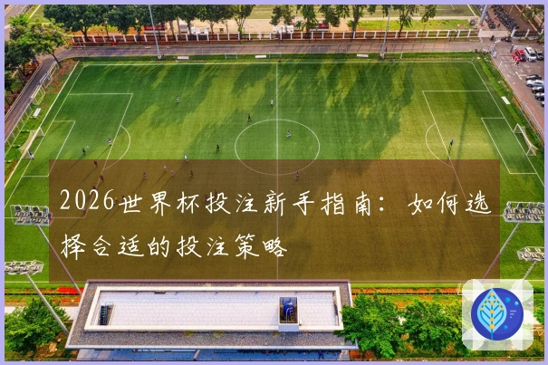 2026世界杯投注新手指南：如何选择合适的投注策略